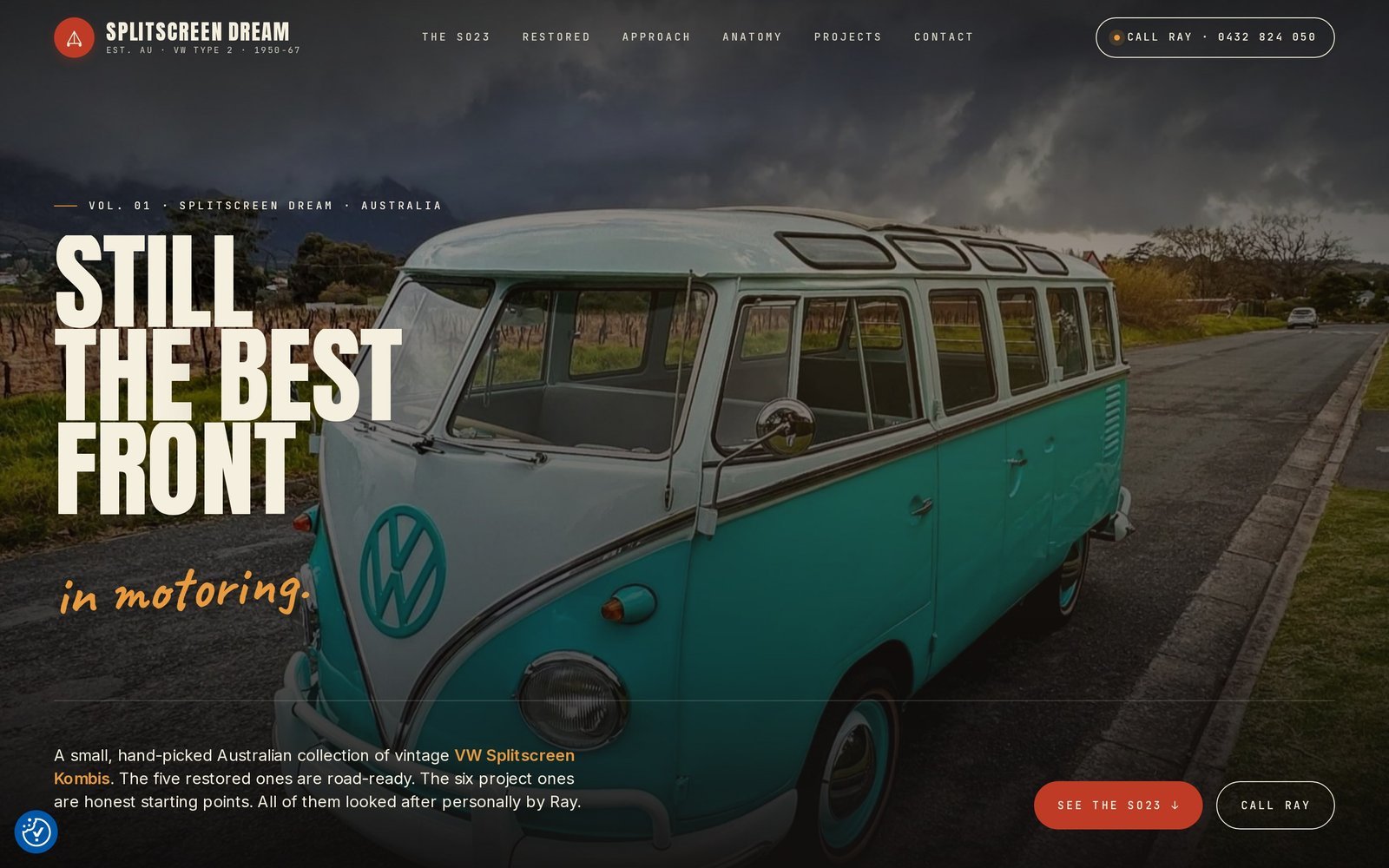 Splitscreen Dream website, built by Mode Marketing